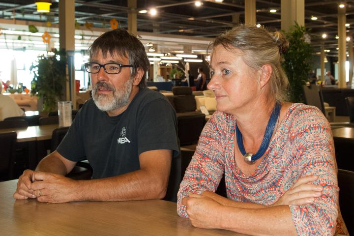 Lieve Dewitte en Johan Haelvoet: "Vandenbussche is een efficiënte aannemer die meedenkt met de bouwheer."