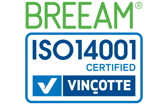 Certificaten - Breeam en ISO14001